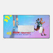 一緒走に |デスクマット デスクマット (キーボード&マウス)