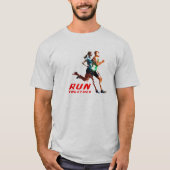 一緒走に |メンズ Tシャツ (正面)