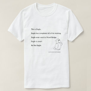 一群の論理の"ワシのよう"のワイシャツであって下さい Tシャツ