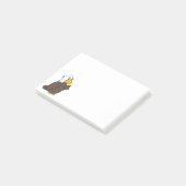 一群の論理色のワシのノート ポストイット (アングル)