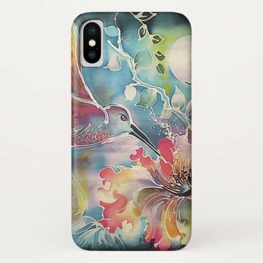 一羽のハチドリ Case-Mate iPhoneケース (裏面)