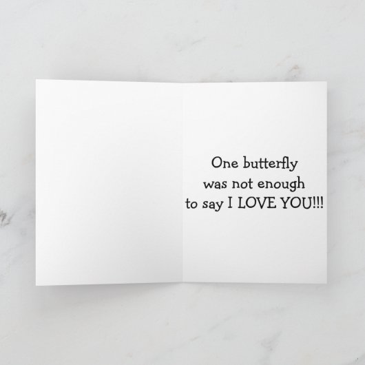 一羽の蝶が「愛している」と言うのは耐え難かった シーズンカード (内部)