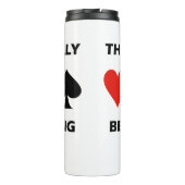 一考えつの橋を遊引っ張る前に慎重に タンブラー (裏面)