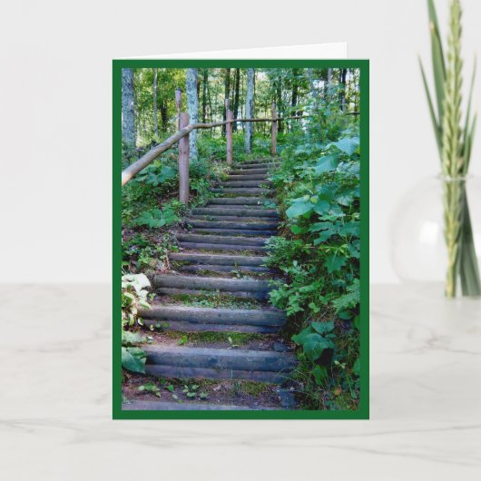 一考え歩ずつ カード (正面)