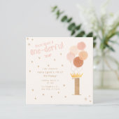 一肌身の最初の誕生日 招待状 (スタンド正面)