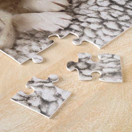 一腹の子犬 ジグソーパズル (側面)