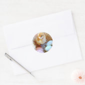 一致するイースターステッカー ラウンドシール (封筒)