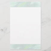 一致するカスタムアイテムを持つ海の渦巻き型の文房具 便箋 (正面)