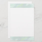 一致するカスタムアイテムを持つ海の渦巻き型の文房具 便箋 (正面/裏面)