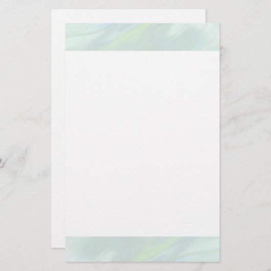 一致するカスタムアイテムを持つ海の渦巻き型の文房具 便箋 (正面/裏面)