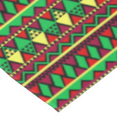 一致するクワンザイエローレッドブラックグリーンラージ テーブルクロス (アングル)