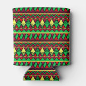 一致するクワンザイエローレッドブラックグリーン 缶クーラー (裏面)