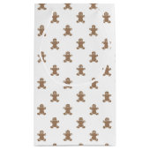 一致するジンジャーブレッドマン スモールペーパーバッグ (裏面)