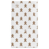 一致するジンジャーブレッドマン スモールペーパーバッグ (正面)