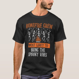 一致するスケルトンをグループ化する可能性が最も高いハロウィーン Tシャツ