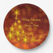 一致するセット金ゴールド星ツリー変更名9"