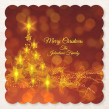 一致するセット金ゴールド星ツリー変更名