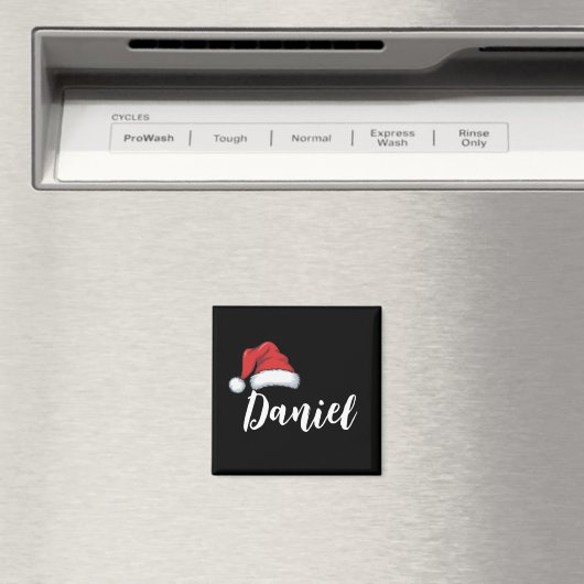 一致するファミリクリスマスクリスマスパーソナライズされた名 マグネット (インサイチュ (食洗機))