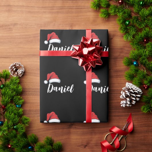 一致するファミリクリスマスクリスマスパーソナライズされた名 ラッピングペーパー (クリスマスギフト)
