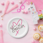 一致するファミリハッピーイースター ペーパープレート (パーティー)
