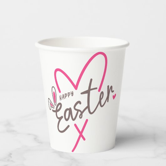 一致するファミリハッピーイースター 紙コップ (正面)