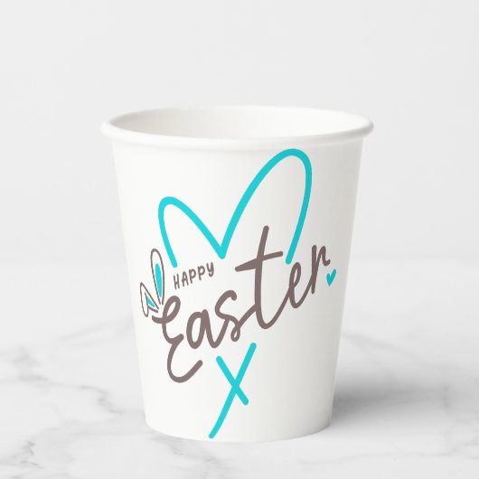 一致するファミリハッピーイースター 紙コップ (正面)
