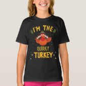 一致するファミリーキャラクタートレイト名Thanksgiving Tシャツ (正面)