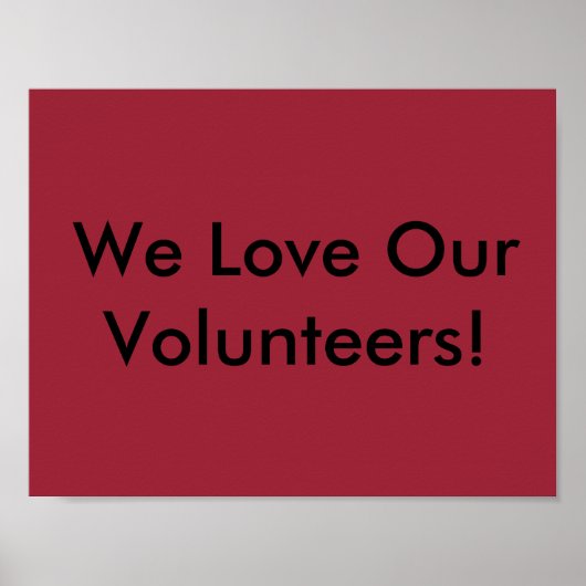 一致するボランティアのポスター ポスター (正面)
