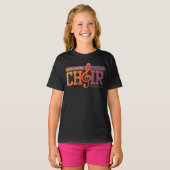 一致する名前のコーチグループのソーシャルハンドル Tシャツ (正面フル)