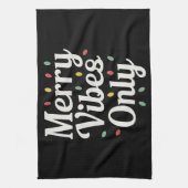 一致する家族のメリークリスマスの雰囲気のみ キッチンタオル (縦)