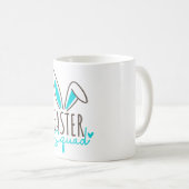 一致する家族の復活祭チーム コーヒーマグカップ (正面右)