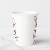 一致する家族の復活祭チーム 紙コップ (右)