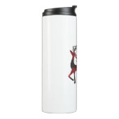 一致する家族クリスマス | パーソナライズされたモダン タンブラー (回転左)