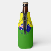 一致する文字の編集オーストラリアの日 ボトルクーラー (ボトル裏面)