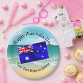 一致する文字の編集Australia Day 9" ペーパープレート (パーティー)