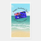 一致する文字の編集Australia Day Flagビーチ (正面)
