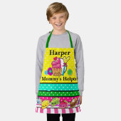 一致する母ヘルパー エプロン (着用した状態)