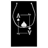 一致するAceスペードスーツトランプ モダン スモールペーパーバッグ (裏面)