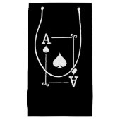 一致するAceスペードスーツトランプ モダン スモールペーパーバッグ (正面)