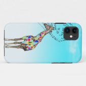 一致のキリン愛ハートのiphoneカバー Case-Mate iPhoneケース (裏面(横))