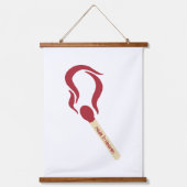 一致の作成天国 吊り下げ型タペストリー (正面)