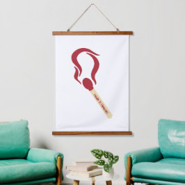 一致の作成天国 吊り下げ型タペストリー