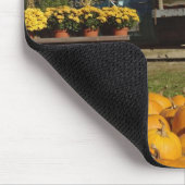 一致の近くの秋の農場のカボチャ、2 マウスパッド (コーナー)