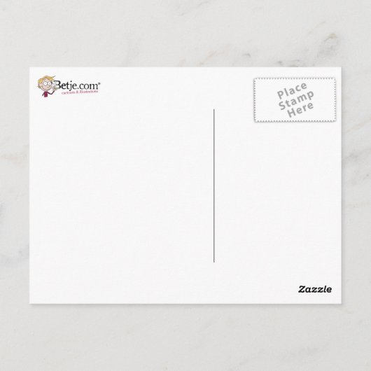 一致の醜いセーターの郵便はがき ポストカード (裏面)