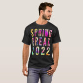 一致グループばね破断2022ヴィンテージ絞り染めG Tシャツ (正面フル)