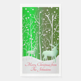 一致セット白トナカイ編集名（緑）