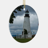 一致ポイント灯台 セラミックオーナメント (右)