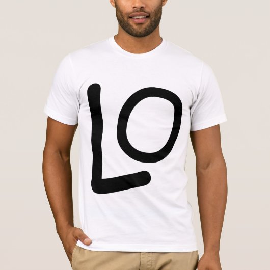 一致LO VEのワイシャツの男の子 Tシャツ (正面)