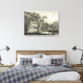 一般に次と呼ばれる孔化春の見解 キャンバスプリント (インサイチュ (寝室))