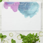 一般に認められるジェーンAusten-の真実 キッチンタオル (折り畳み)